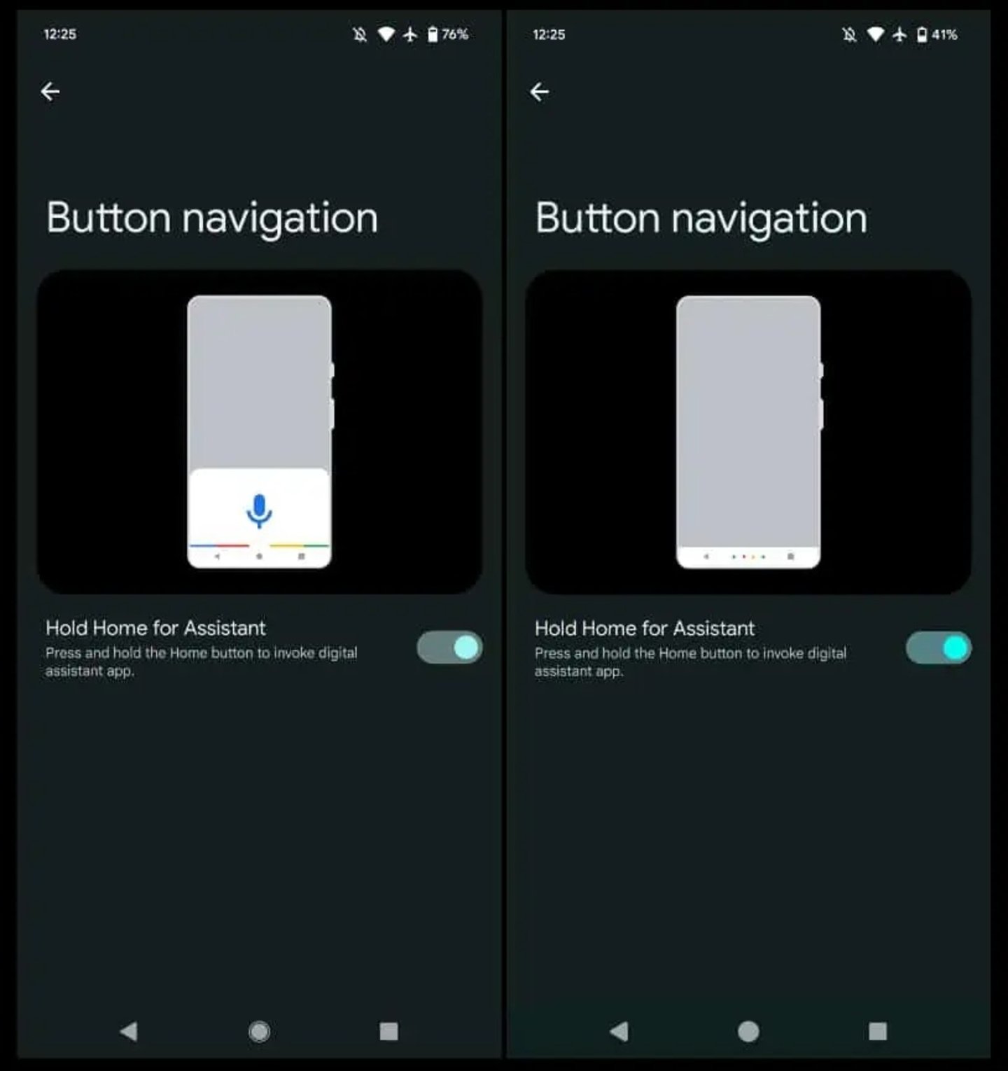 Nueva barra de navegación de Android 13 QPR Beta 3