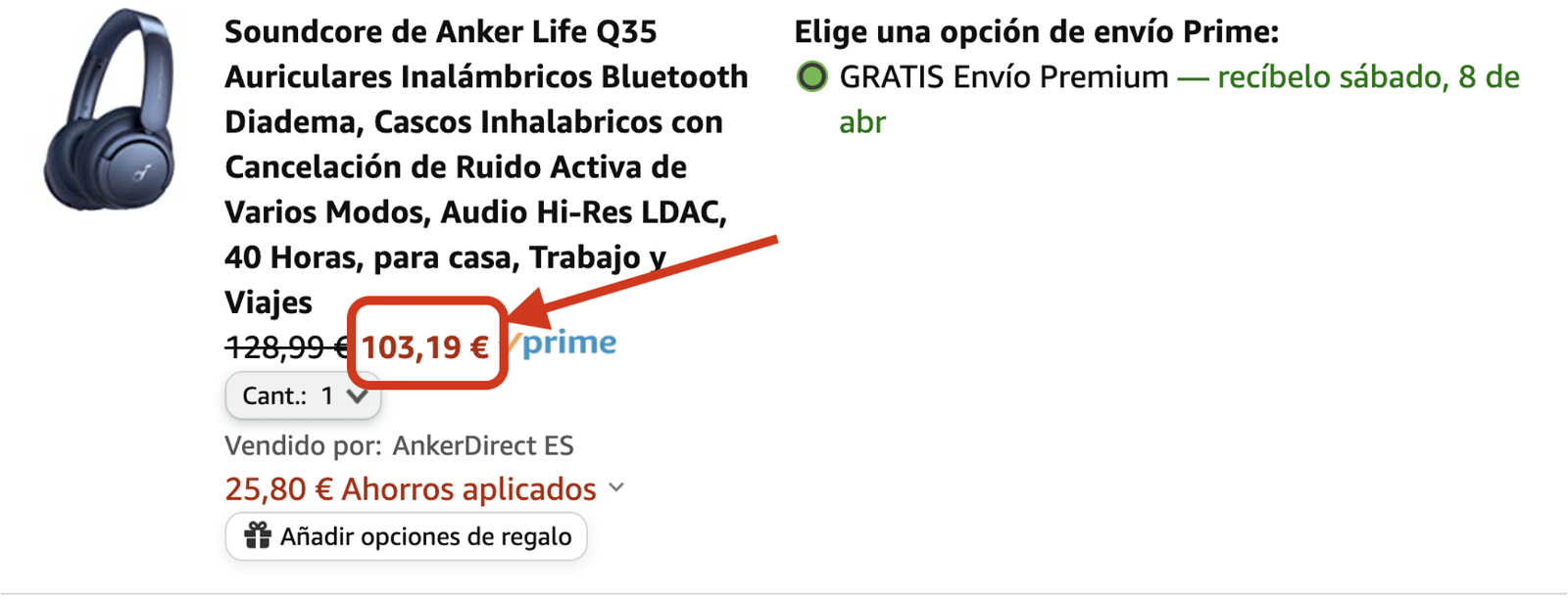 oferta auriculares anker amazon