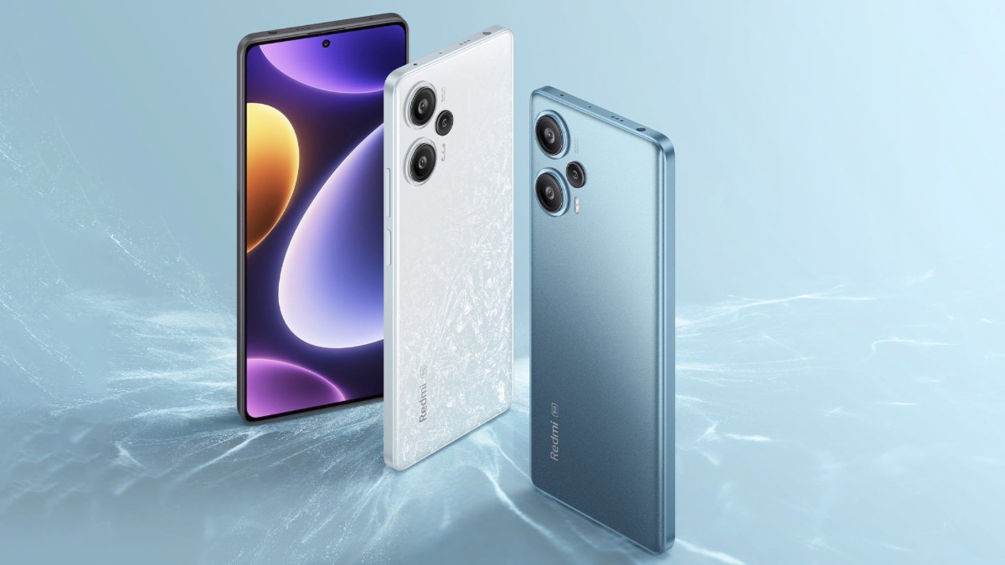 Redmi Note 12 Turbo en tres colores