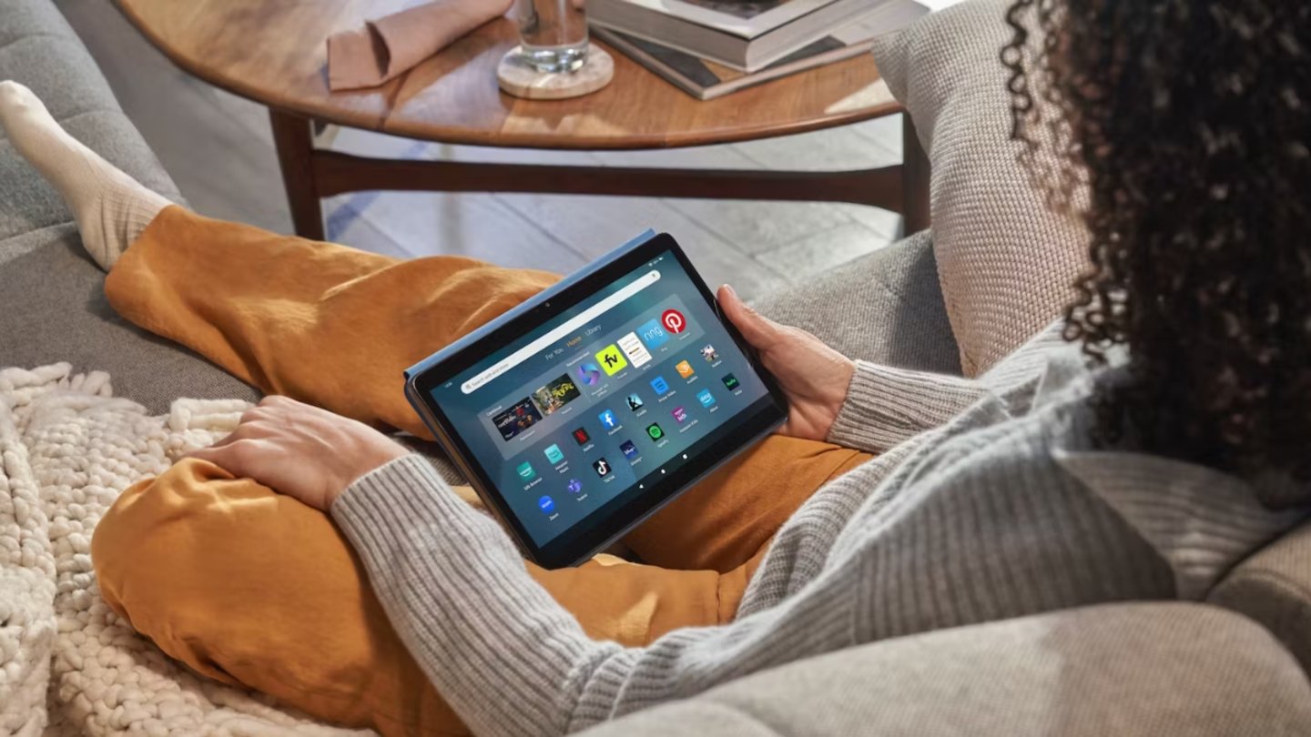 Amazon Fire Max 11 en horizontal