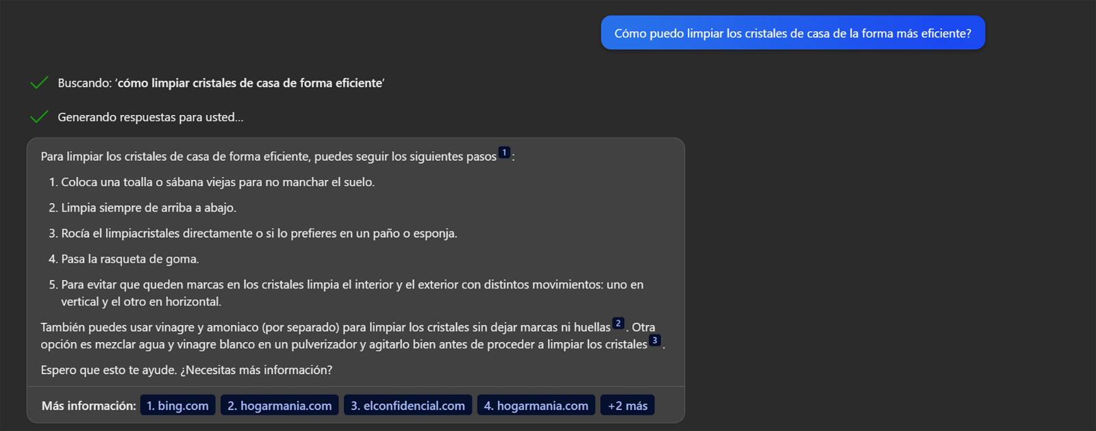 Bing con GPT
