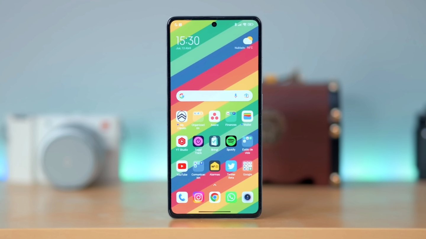 Pantalla de inicio del Redmi Note 12 Pro+