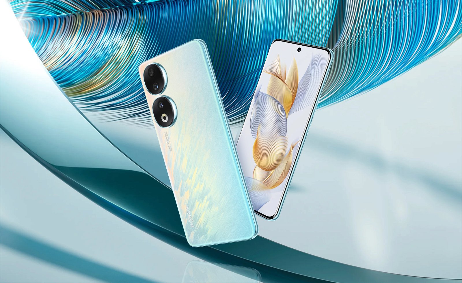 Pantalla y trasera del HONOR 90