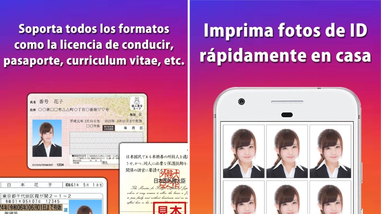 App Foto de identificación