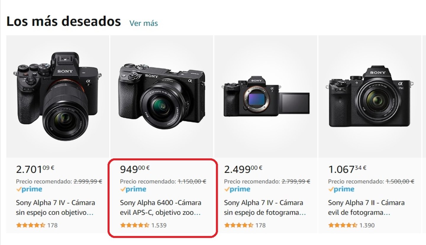 camaras mas deseadas