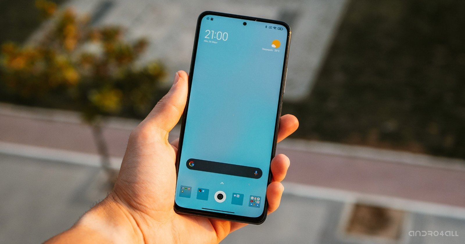 Pantalla encendida del Xiaomi Mi 11i