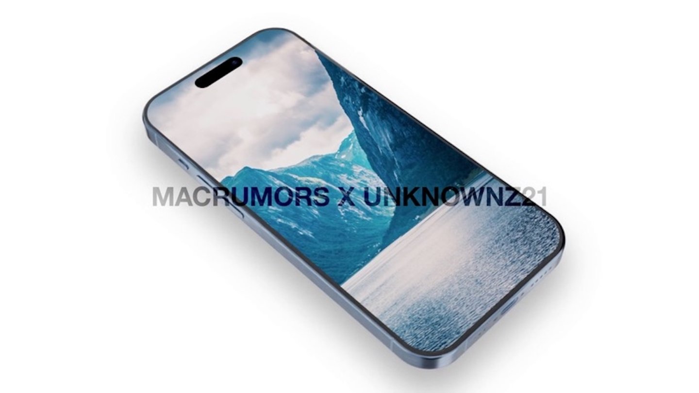 Frontal del iPhone 15 Pro