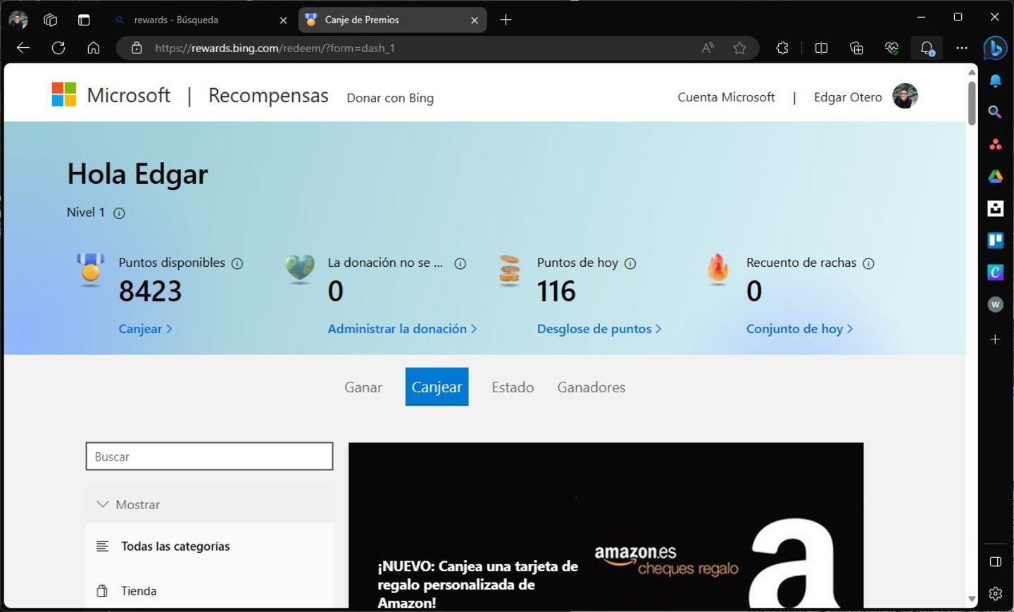 Cómo funciona Microsoft Bing Rewards y cómo puedes usarlo para ganar dinero