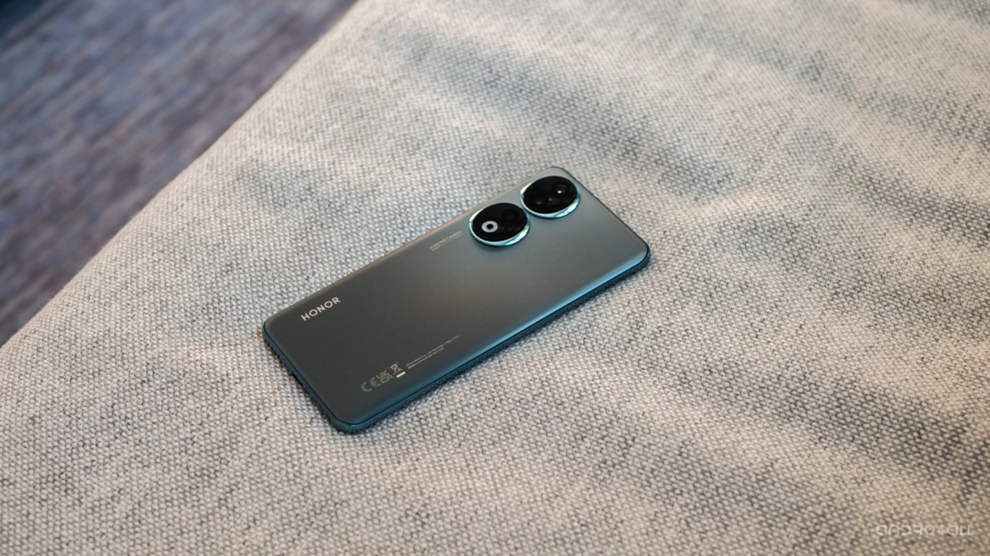 Trasera verde del HONOR 90