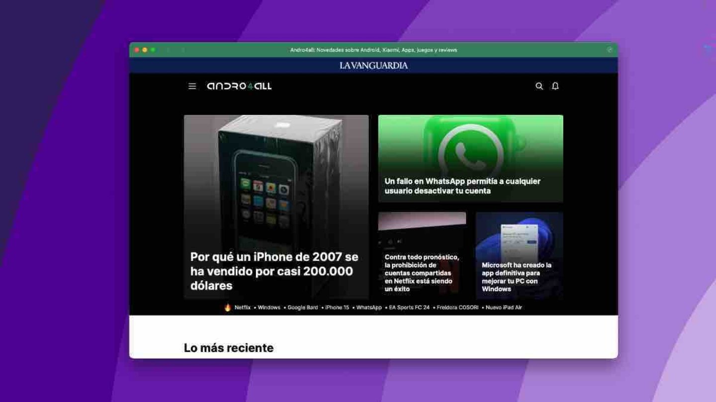 Web apps en macOS