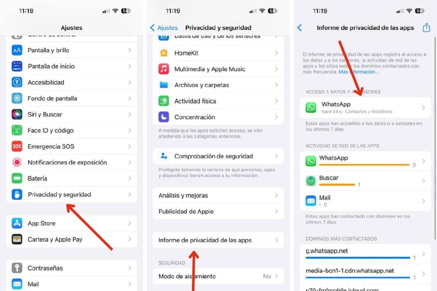 Cómo saber si WhatsApp te espía