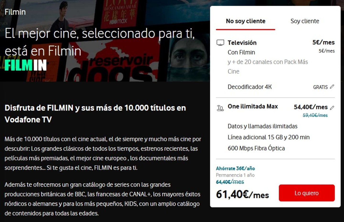 Cómo tener Filmin más barato: mejores promociones y pruebas gratis