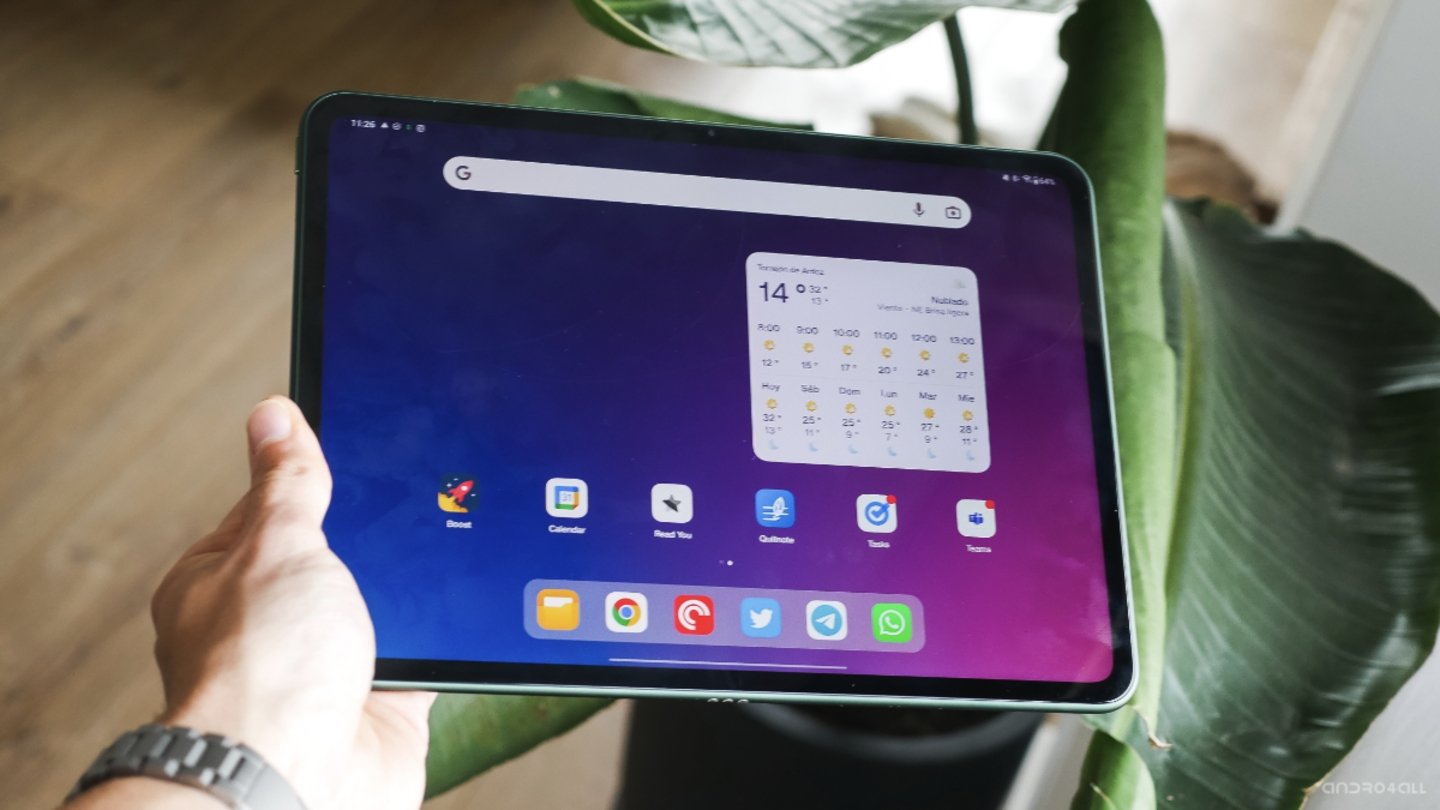 Pantalla de la OnePlus Pad