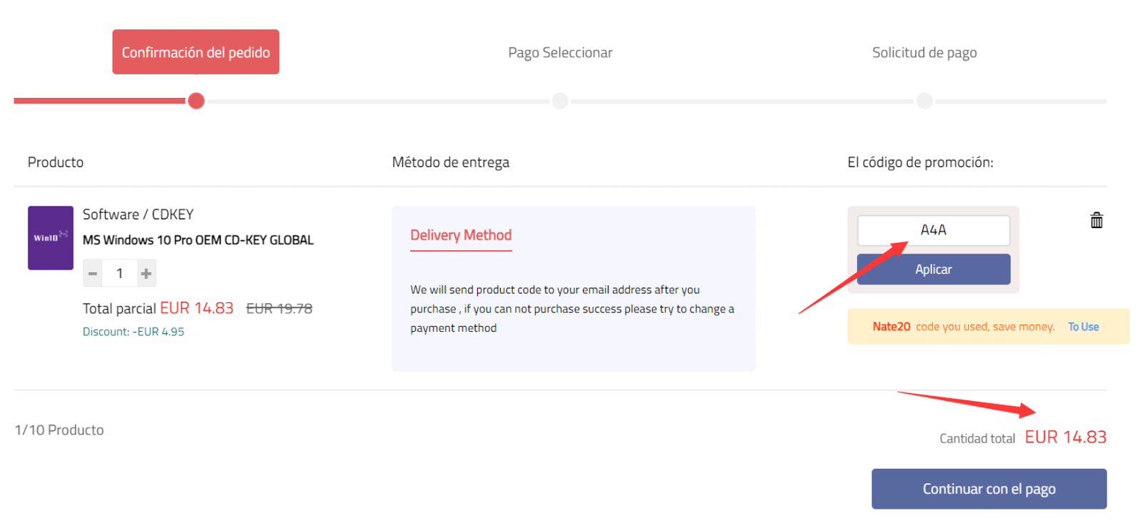Descuento de Andro4All