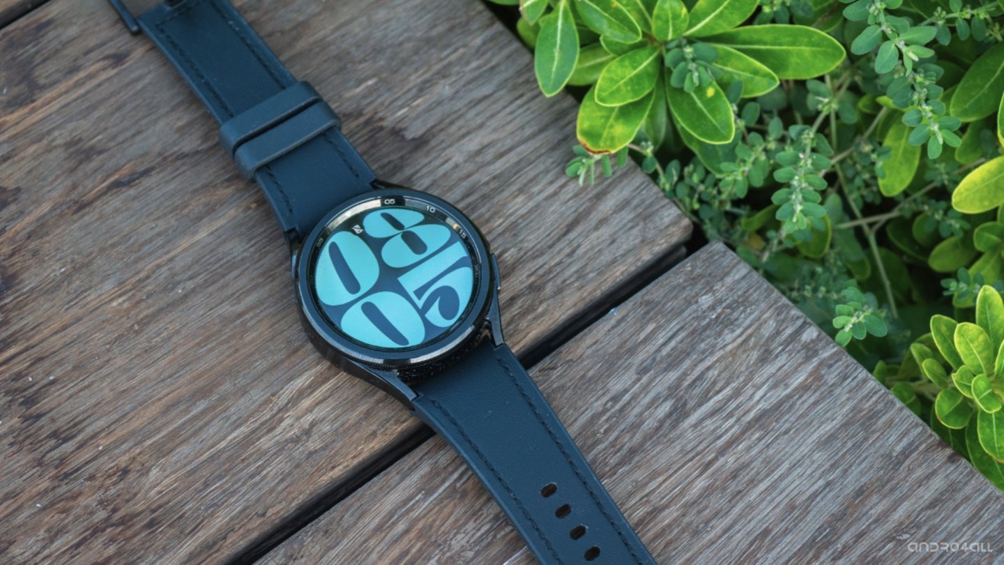 Samsung Galaxy Watch6 Classic negro, pantalla y correa
