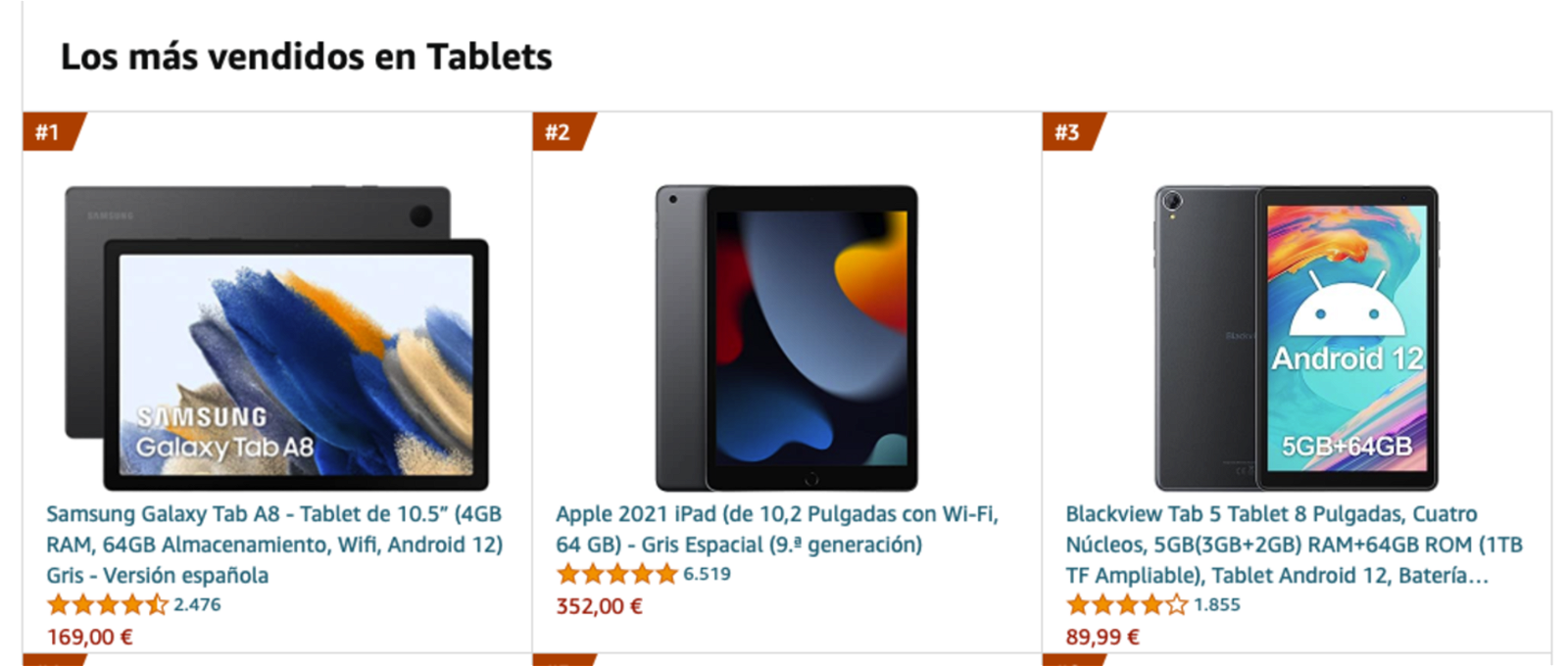 tablets mas vendidas
