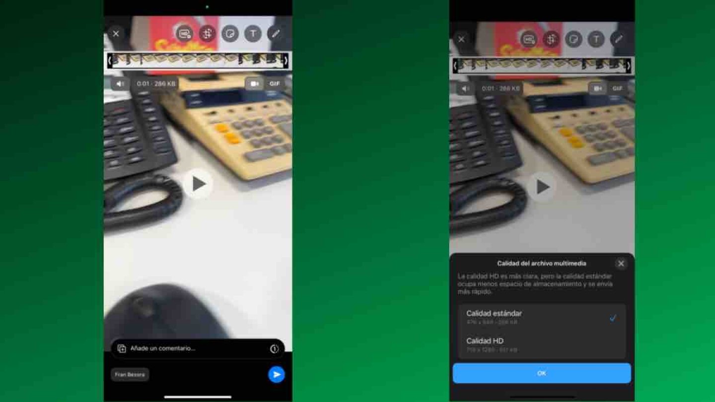 Vídeos en HD WhatsApp