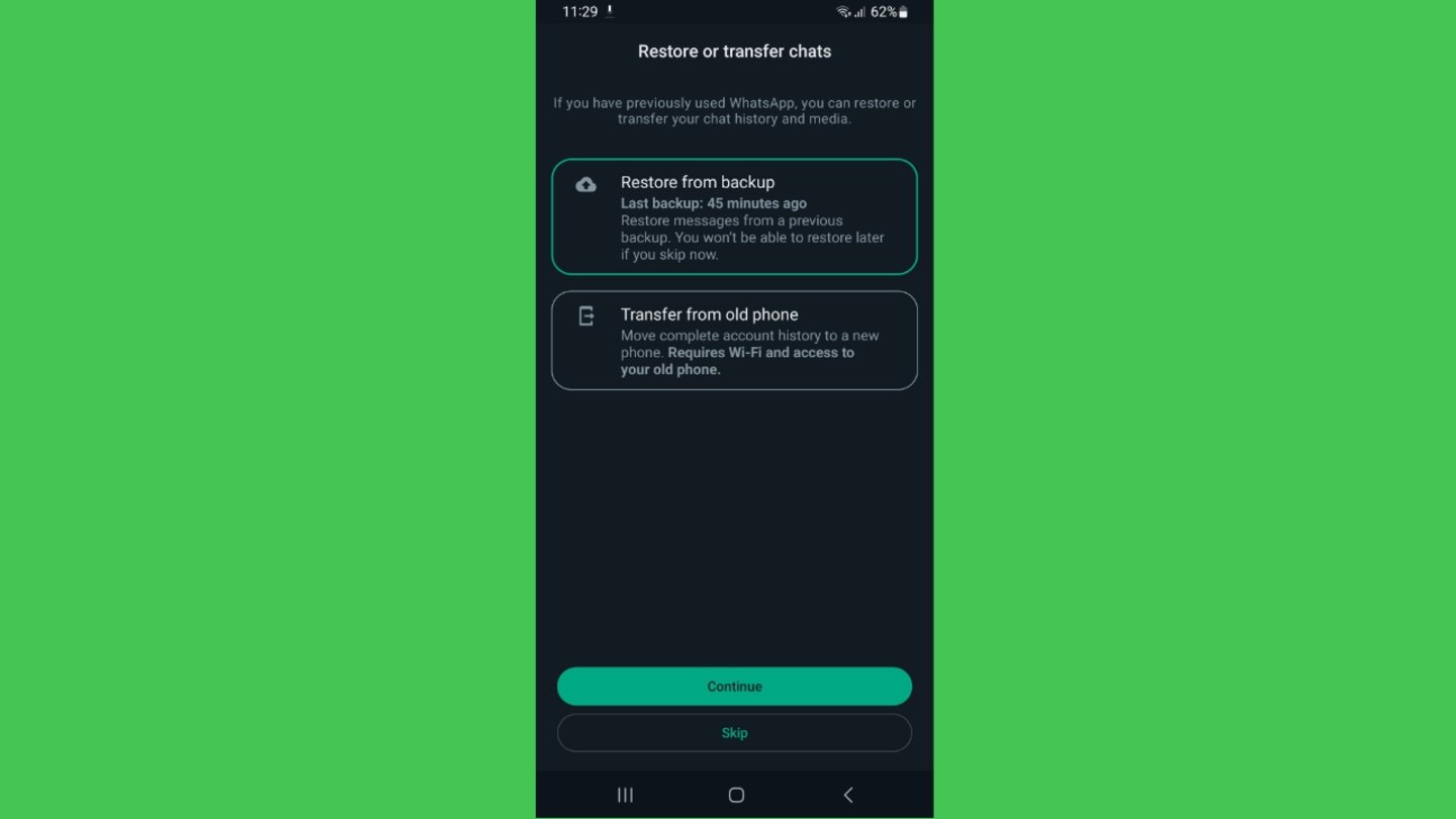 Recuperar tus chats de WhatsApp al cambiar de móvil será mucho más fácil con la última novedad de la app