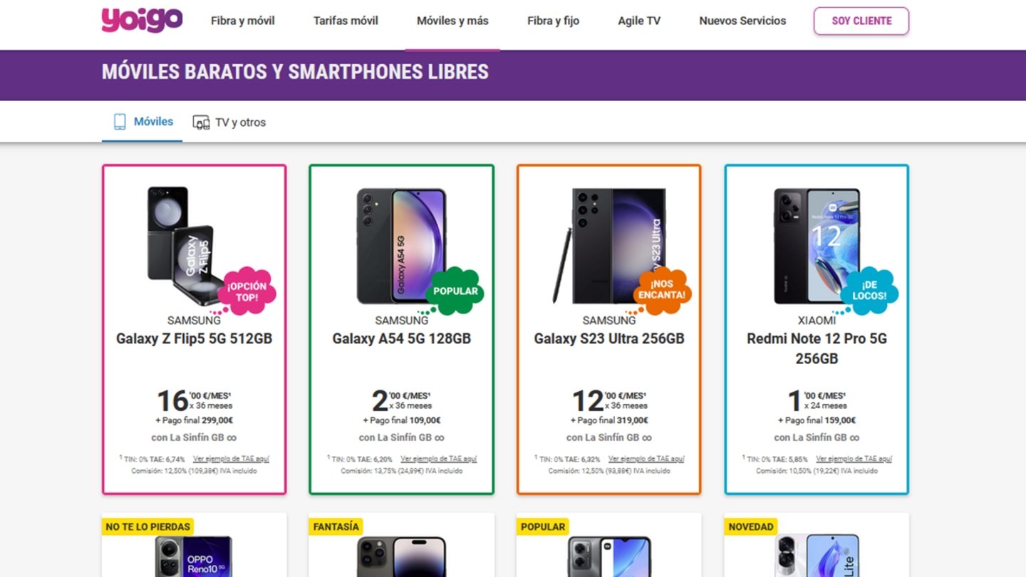 2x1 en Yoigo: contrata una línea móvil y llévate otra gratis