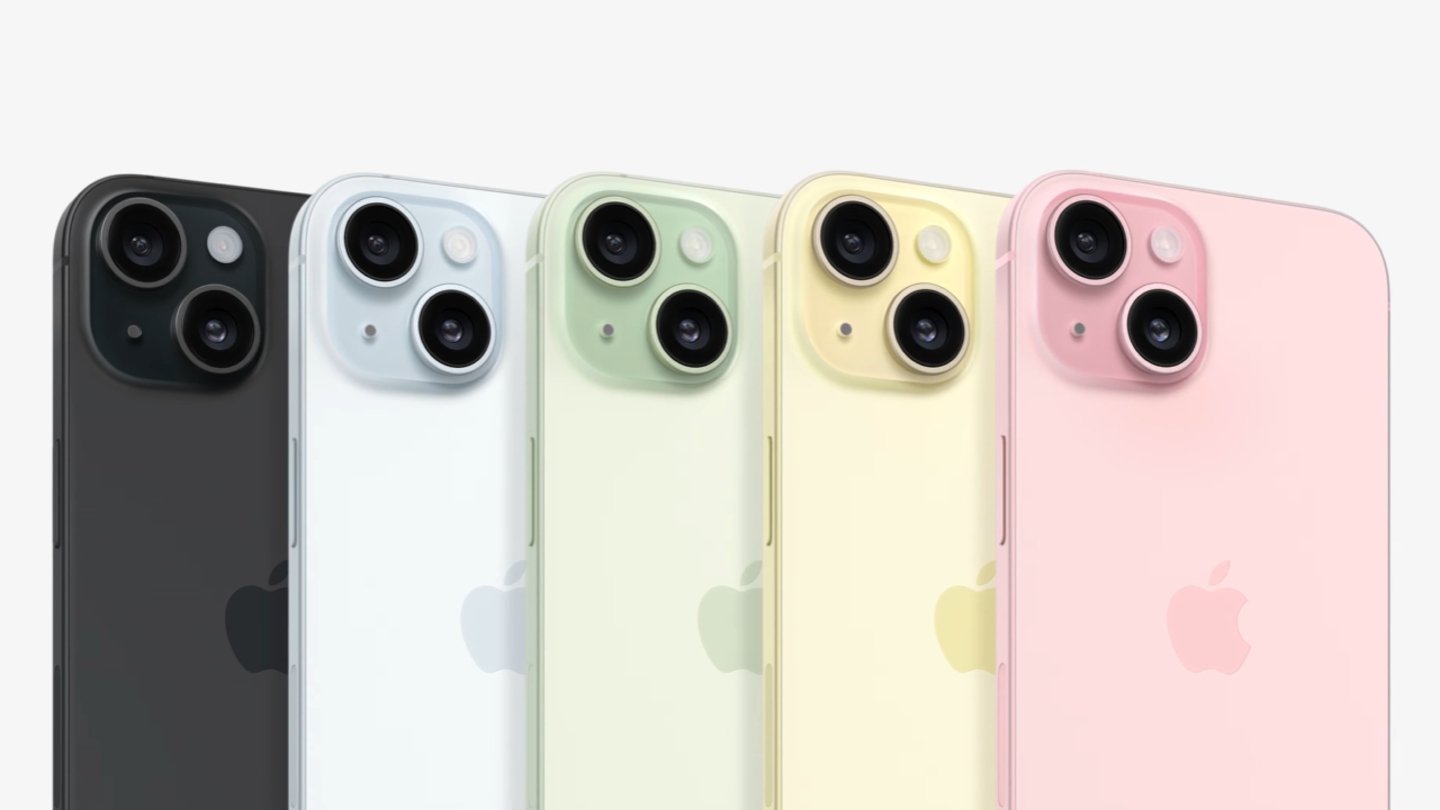 Colores iPhone 15