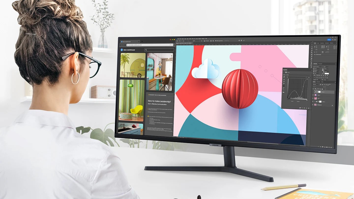 Samsung Viewfinity S5 trabajo