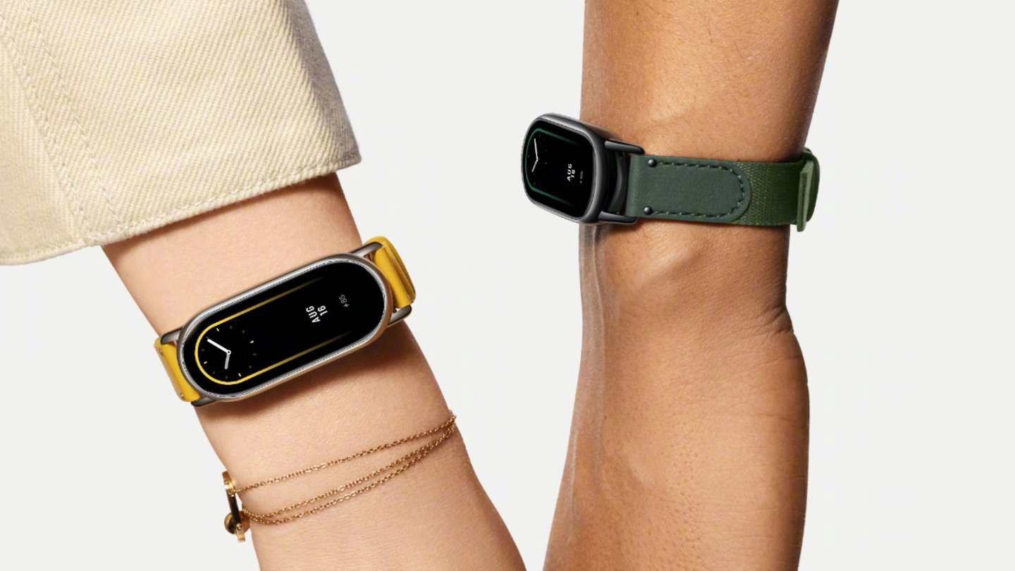 Xiaomi Smart Band 8 en dos colores
