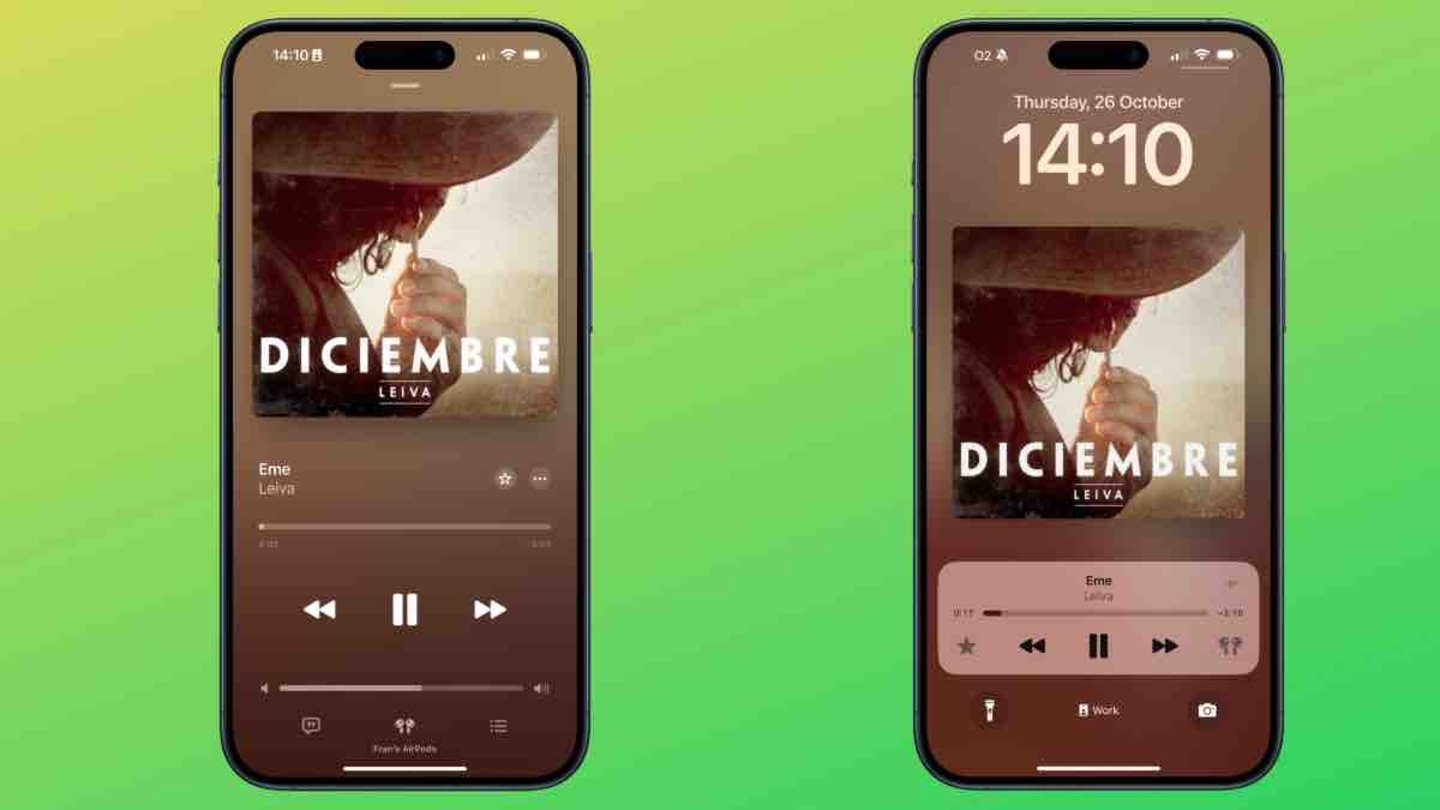 Canciones favoritas en Apple Music