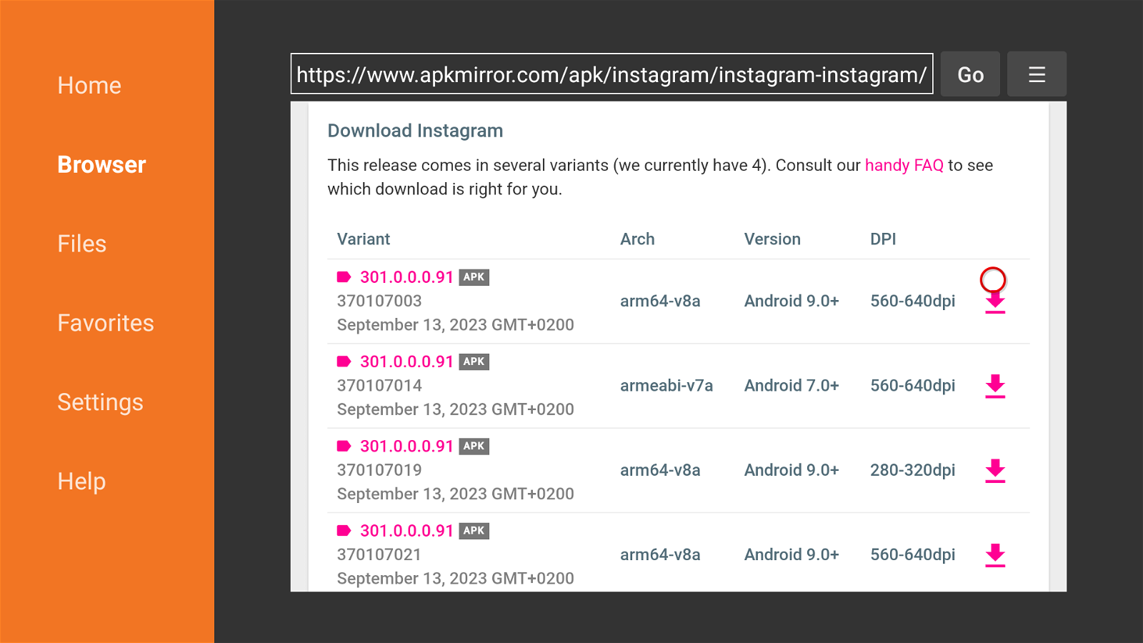 Cómo ver Instagram en una tele con Android TV