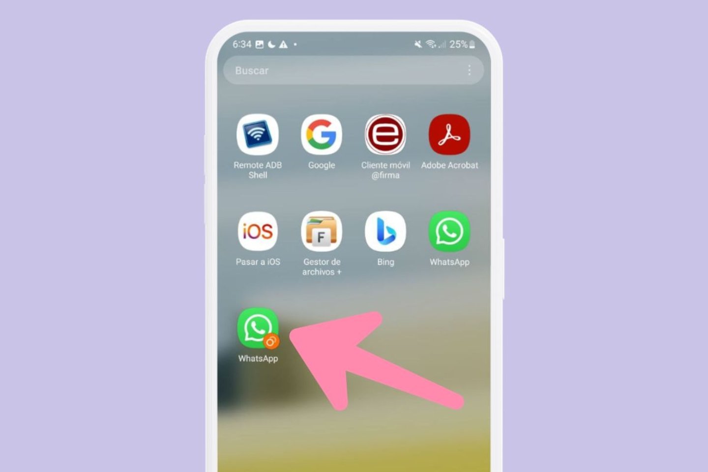 Cómo tener dos cuentas de WhatsApp en un móvil Samsung