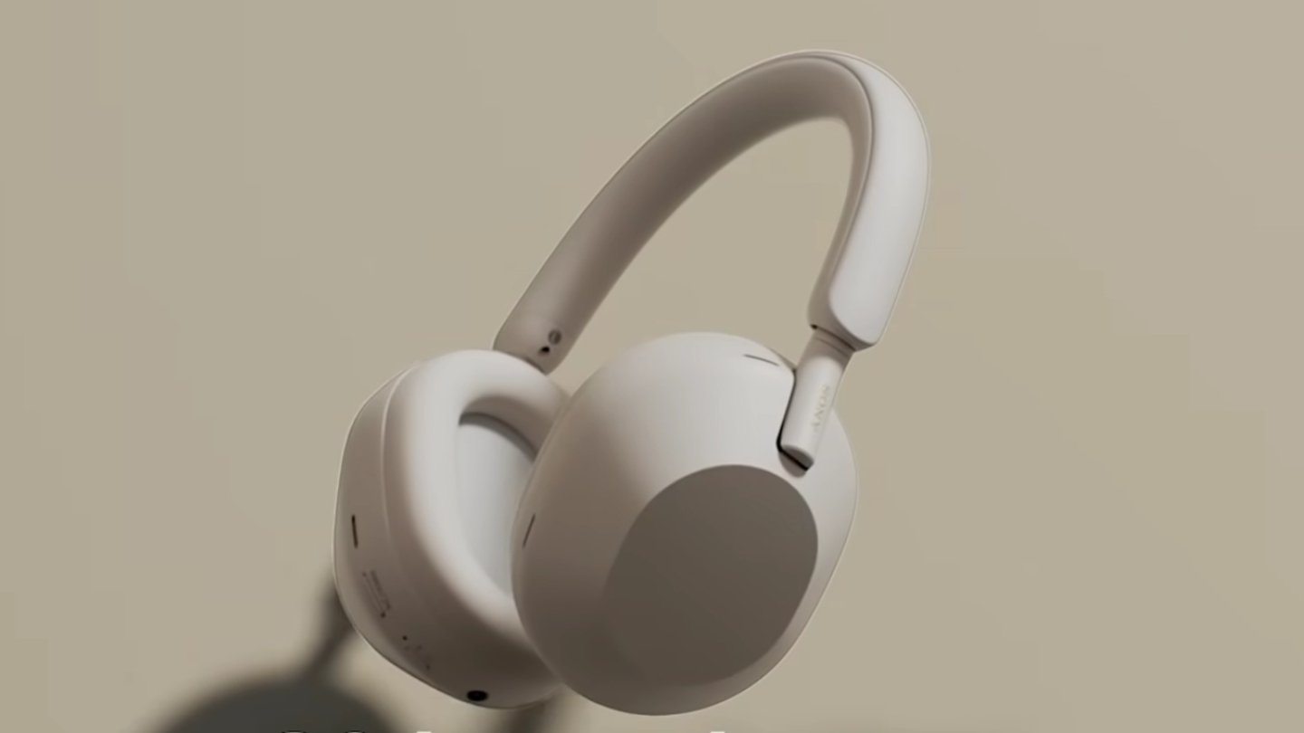 Sony WH-1000XM5 en color blanco
