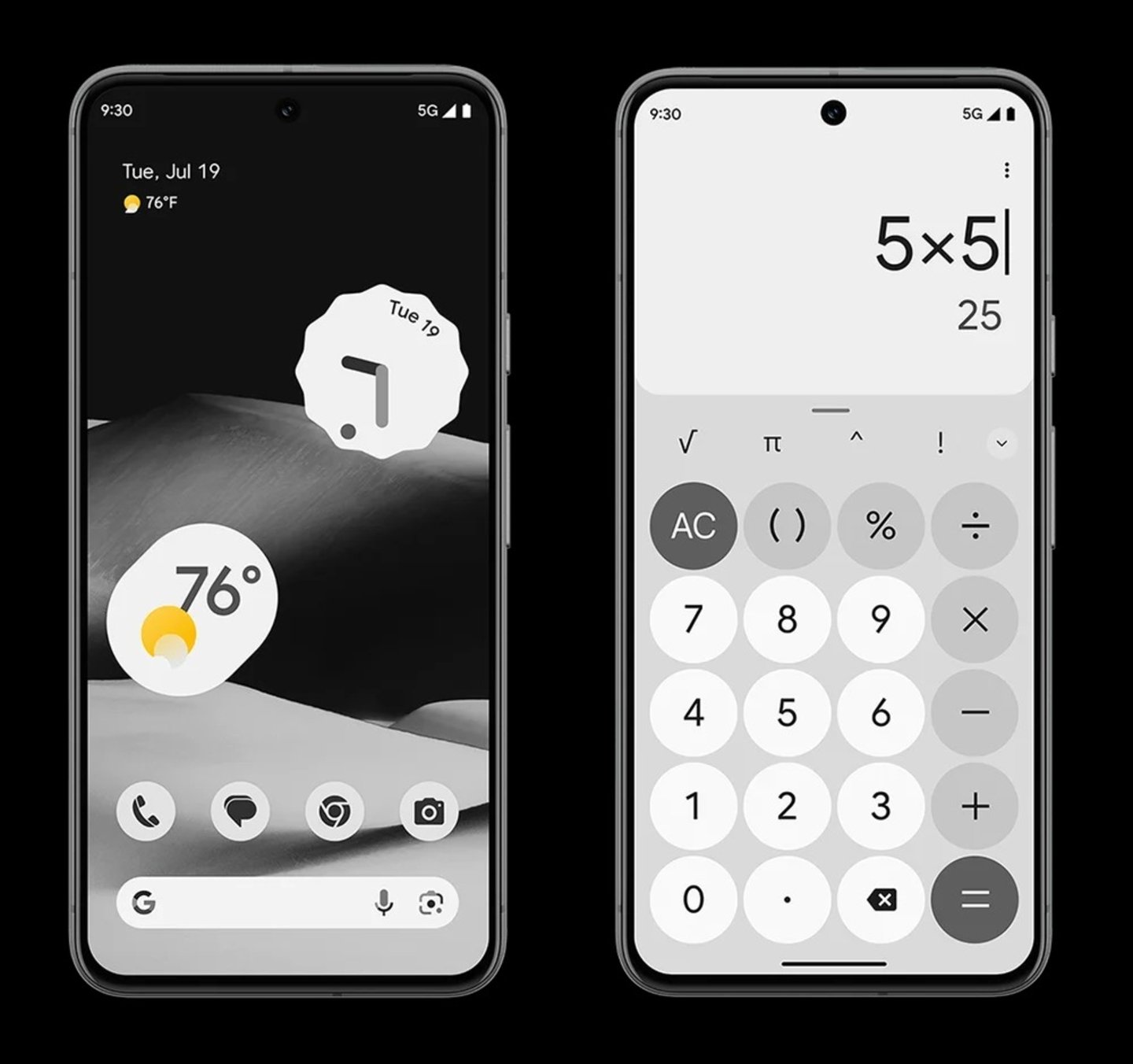 Tema monocromo en Pixel 8 Pro