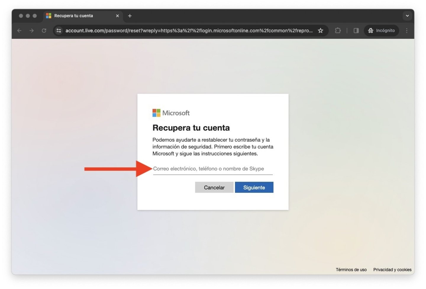 Cómo recuperar una cuenta de Hotmail y seguir usando Hotmail en vez de Outlook