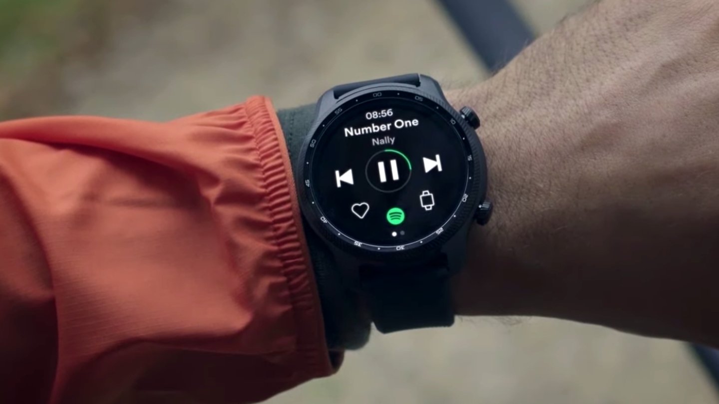 Spotify en TicWatch Pro 3 Ultra