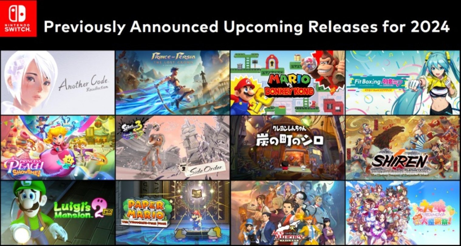 Switch juegos 2024
