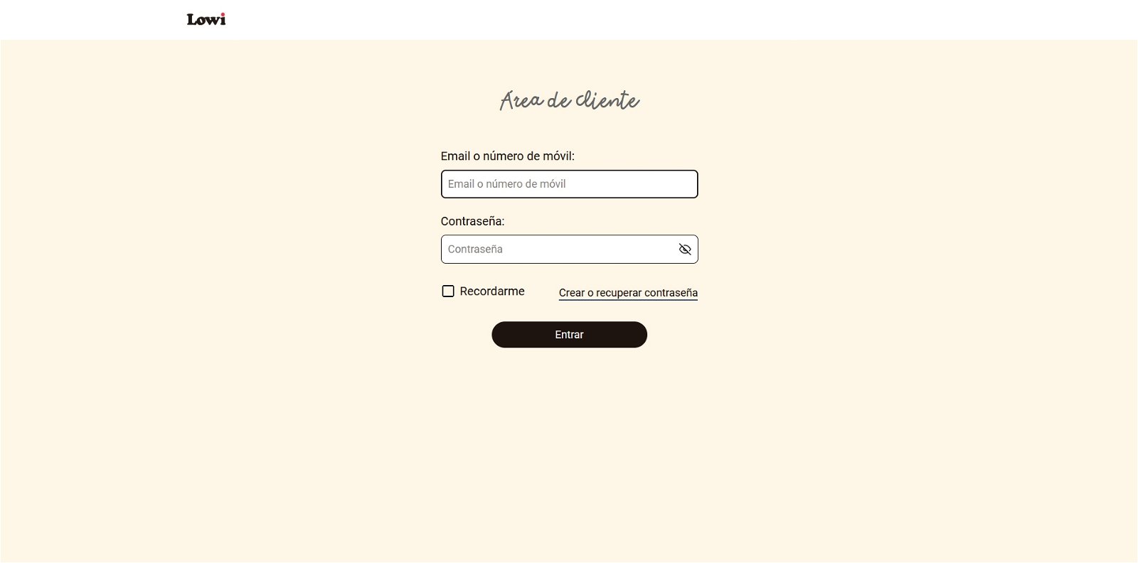 Web de Lowi