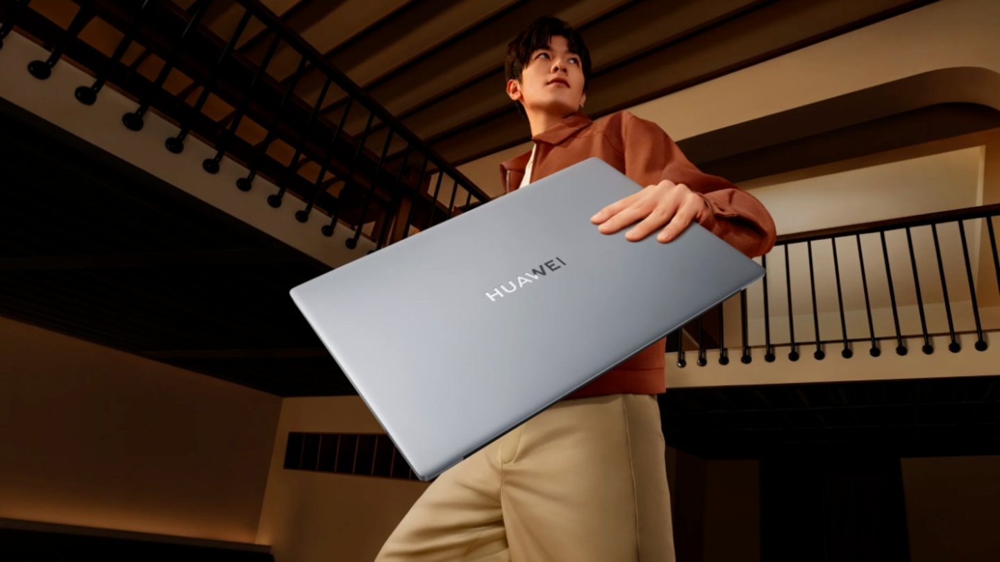 Huawei MateBook D16 gris