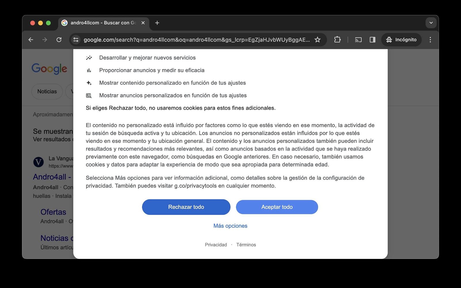 Qué tipos de cookies hay y qué pasa si se desactivan