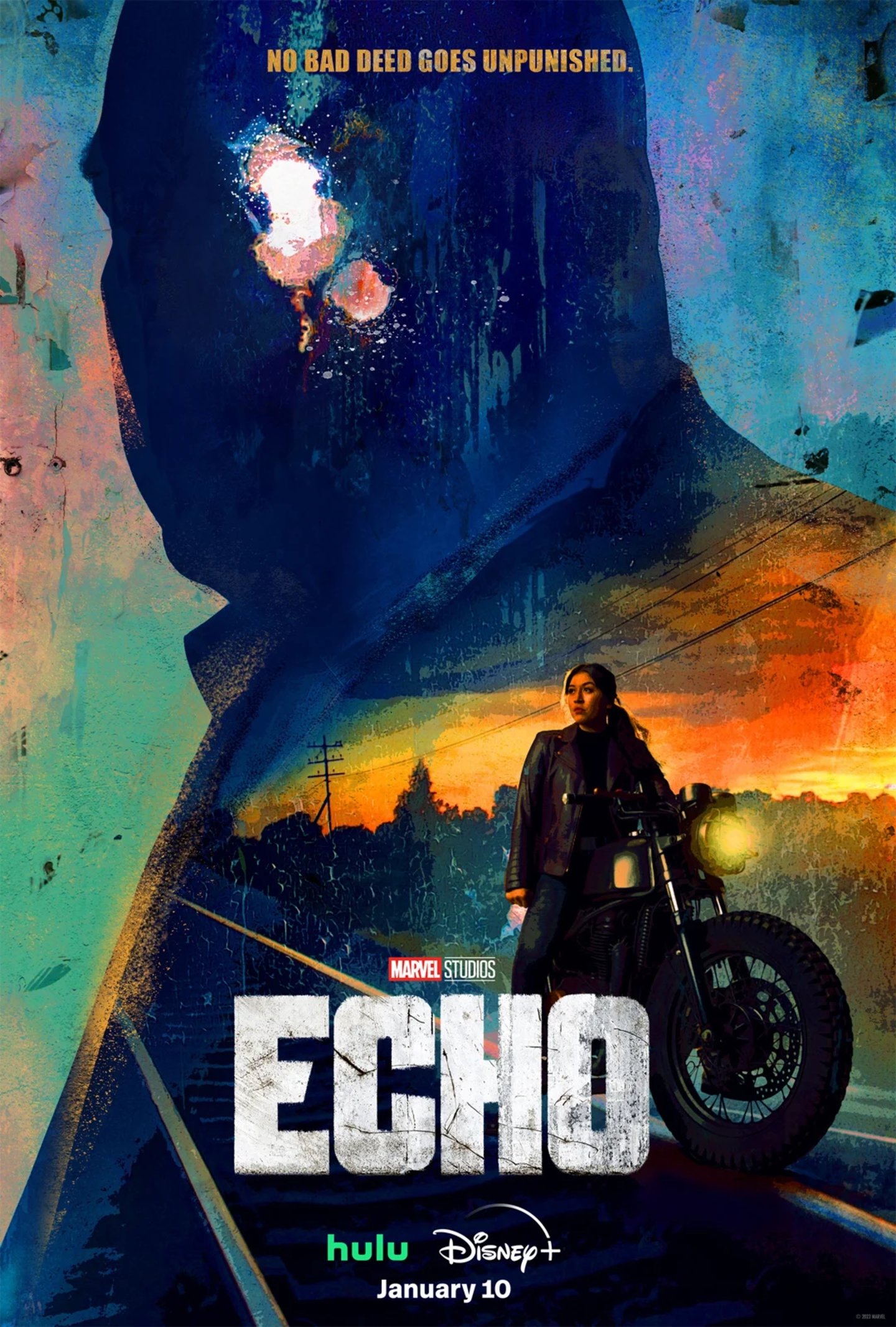 Cartel oficial de Echo en Disney+