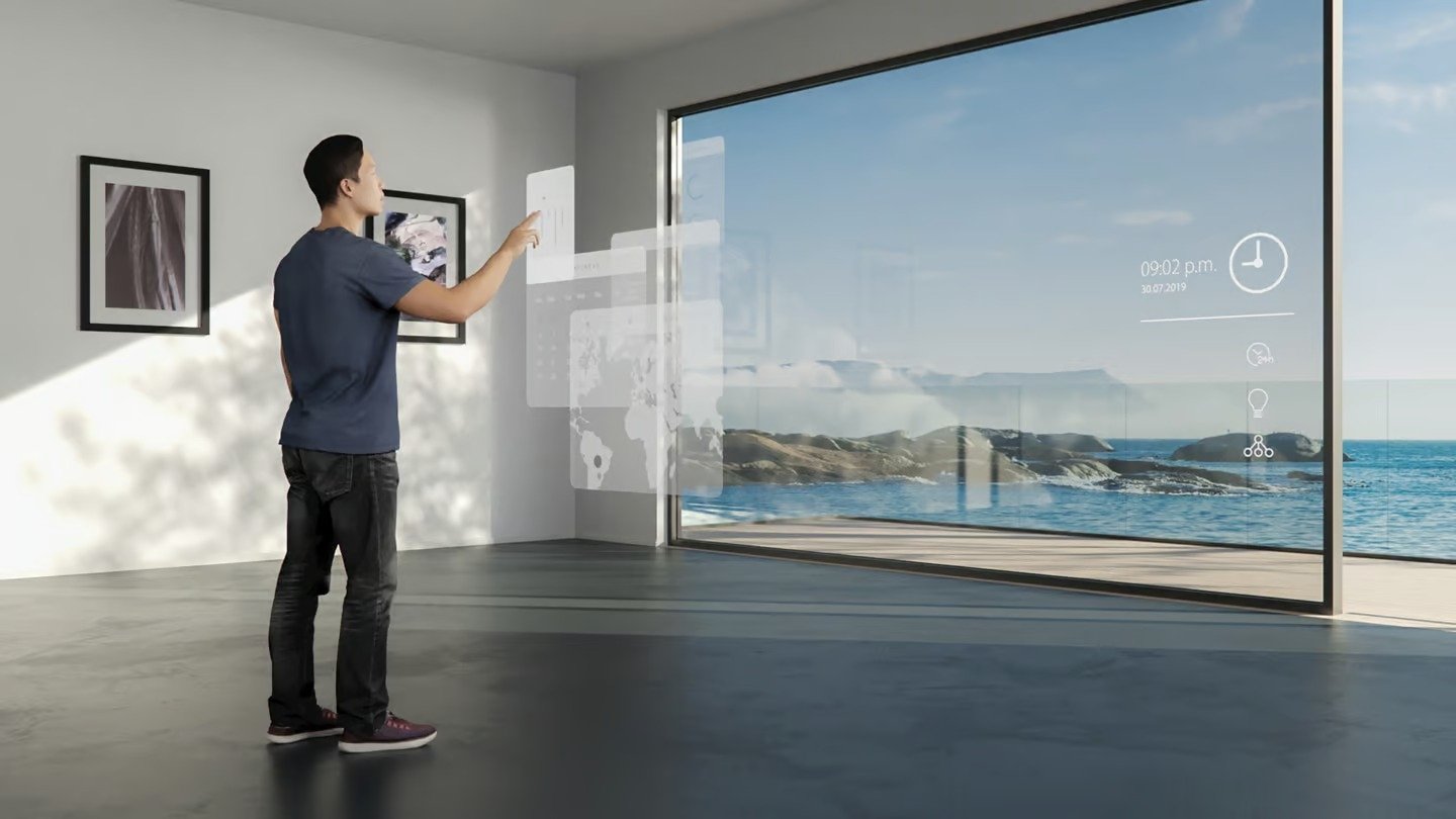 Puede cambiarlo todo: esta tecnología transforma cualquier superficie de cristal en una pantalla