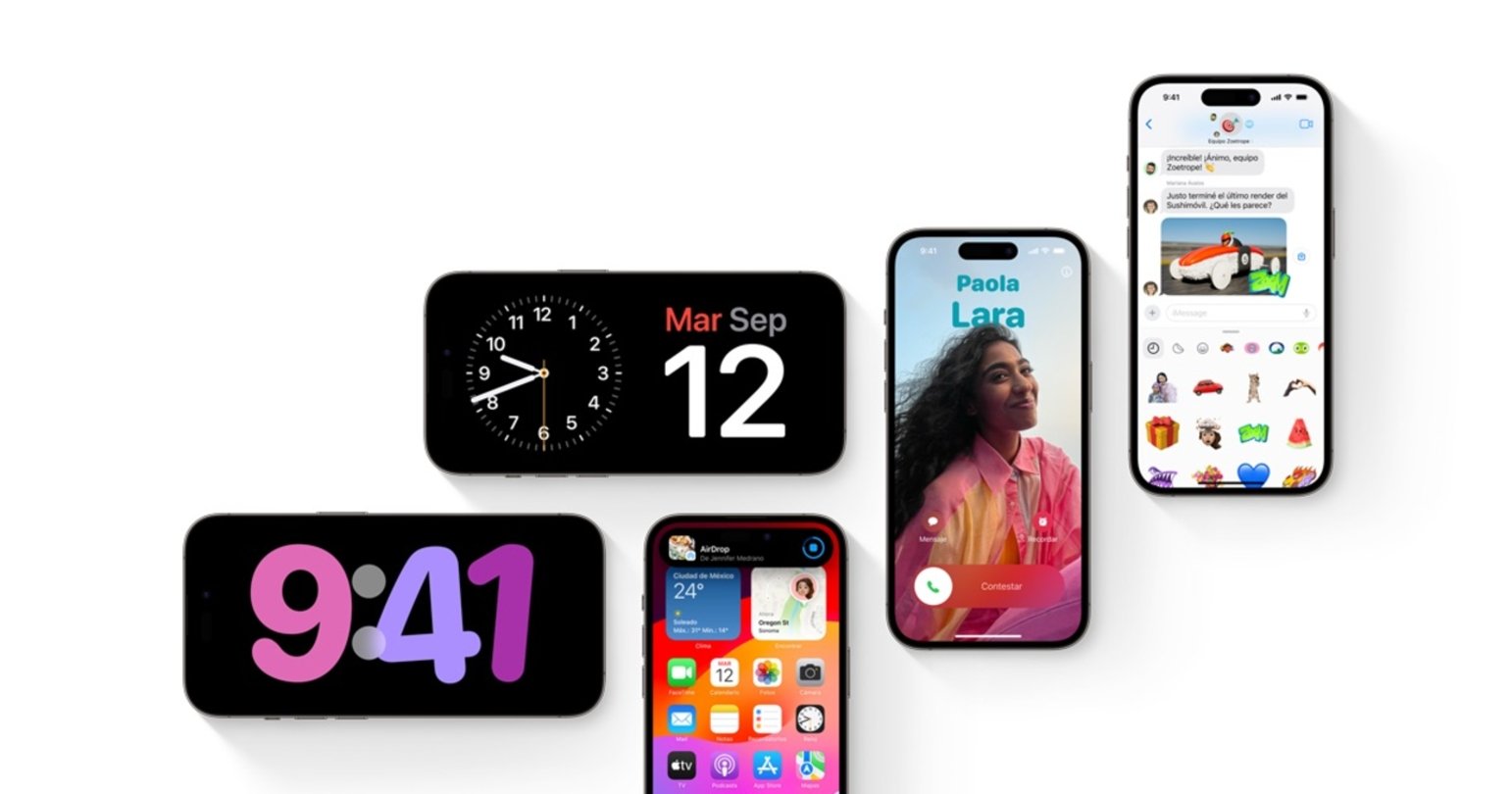 iOS 17 imagen promocional