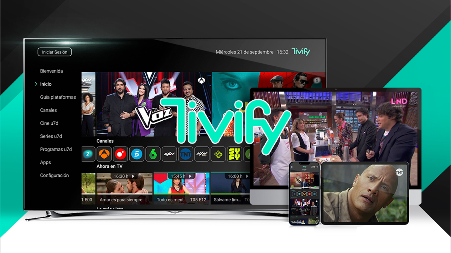 la aplicación de tivify